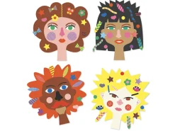 Créer avec des stickers - Coiffeur