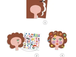 Créer avec des stickers - Coiffeur