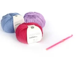 Crochet fluo 6 mm - Plastique