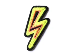 Écusson thermocollant - Éclair fluo