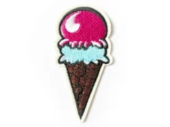 Écusson thermocollant - Cornet de glace