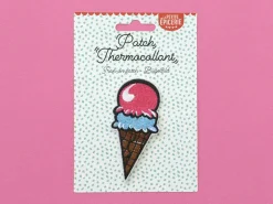 Écusson thermocollant - Cornet de glace