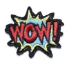 Écusson thermocollant - "WOW !" onomatopée