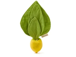 Doudou et anneau de dentition citron bébé - Oli & Carol