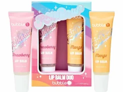 Duo de baumes à lèvres arc-en-ciel - Fraise & Mangue (2 x 10 ml) - Bubble T