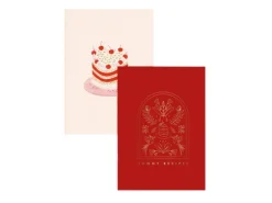 Duo de Carnets Yummy Recipes A6 - ATWS