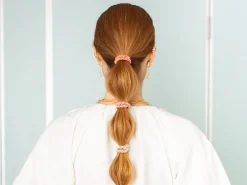 Elastique cheveux Orange fluo & Glitter Slim - Kknekki