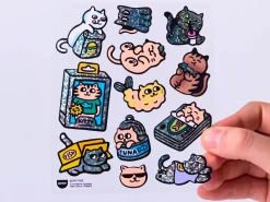 Fabulous Stickers Big - Kitty - OMY