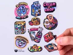 Fabulous Stickers Big - Milk - OMY