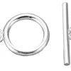 Fermoirs toogle en acier inoxydable 304 -21 x 16 mm