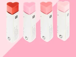 Gomme Chingu Coeur Rose Fluo - Rico Design