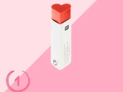 Gomme Chingu Coeur Rose Fluo - Rico Design