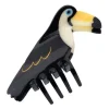 Grande pince à cheveux - Toucan