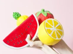 Gros squishy demi citron - anti-stress