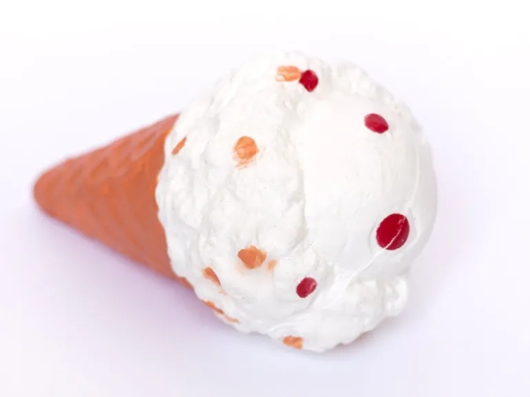 Gros squishy glace à la vanille - anti-stress