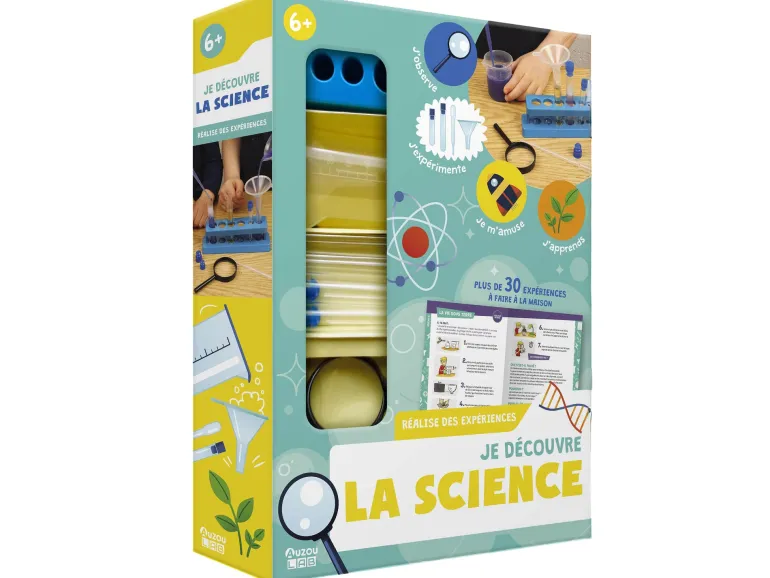Je découvre la science - Auzou lab'