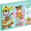 Jeu créatif créer avec des stickers - 3-6 ans - Djeco