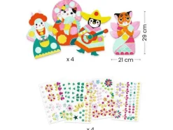 Jeu créatif créer avec des stickers - 3-6 ans - Djeco