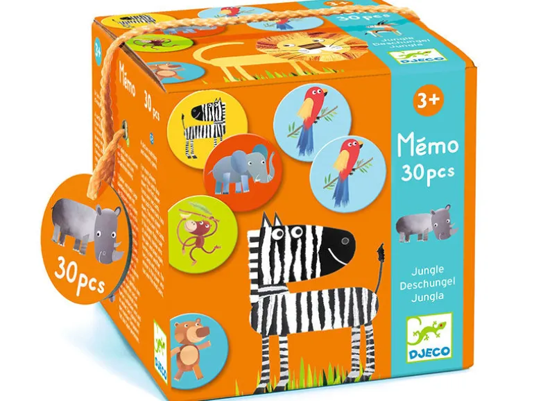 Jeu mémo jungle