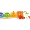 Jouet en bois d'encastrement 1234Basic