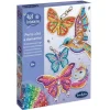 Kit Art création porte-clé à Diamanter - Papillons