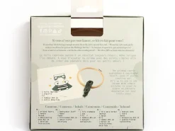 Kit broderie partielle chat masqué Graine Créative
