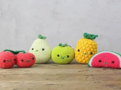 Kit crochet - Pendentif sac fraise