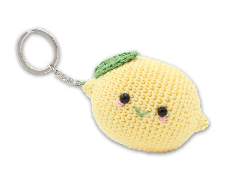 Kit crochet Amigurumi Porte clé - Citron