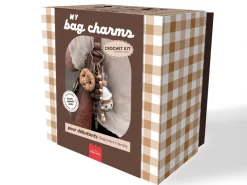 Kit crochet pour débutant - bag charms- coffee time