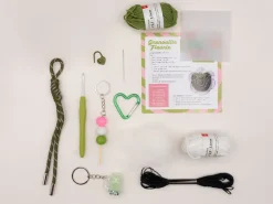 Kit crochet pour débutant - bag charms- matcha club