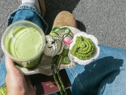 Kit crochet pour débutant - bag charms- matcha club