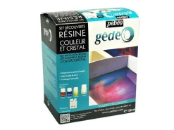 Kit découverte de résine couleur et cristal