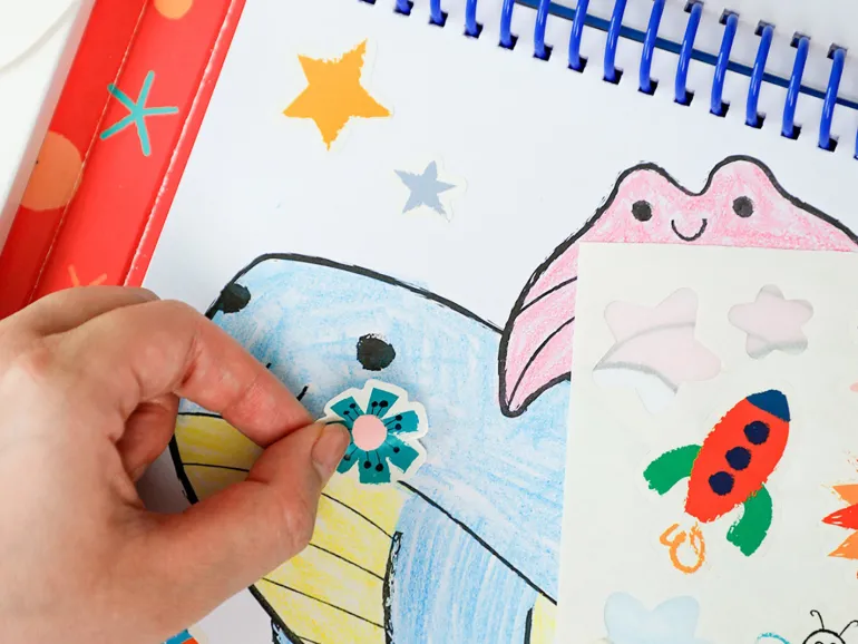 Kit de coloriage Animaux marins - Haku Yoka
