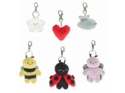 Kit de crochet 6 Porte-clés Chingu Ricorumi - Animaux du Ciel - Rico Design