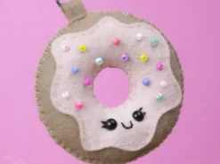 Kit de feutre de laine - Cintre Donut