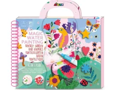 Kit de peinture à l'eau magique - jardin fantastique et animaux - Avenir