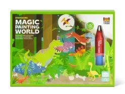 Kit de peinture à l'eau magique - Dinosaur