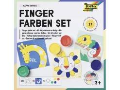 Kit de peinture aux doigts pour enfant - Happy Safari