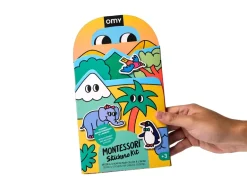 Kit de stickers Montessori - Animals - Omy