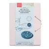 Kit DIY Home Déco - Mes dessous de verre terrazzo en Jesmonite - Bleu
