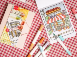 Kit DIY Home Déco - Mon carnet de coloriage détente
