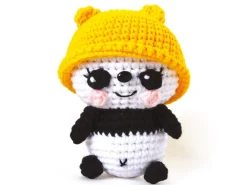 Kit Minigurumi - Panda 10 cm - Graine Créative