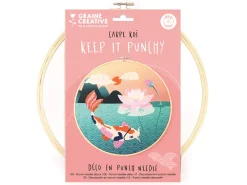 Kit punch needle carpe koi - Graine Creative