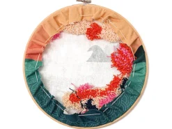 Kit punch needle carpe koi - Graine Creative