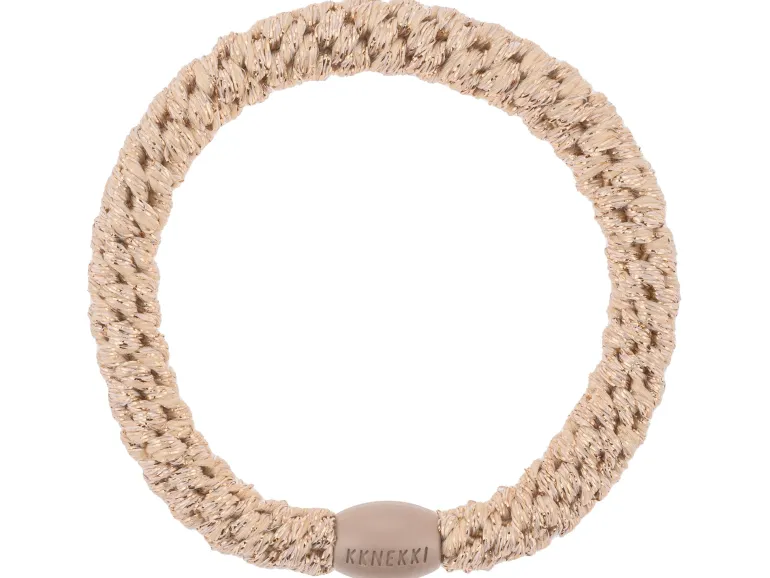 Élastique cheveux Beige Pailleté - Kknekki