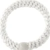 Élastique cheveux Blanc pailleté - Kknekki