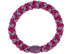 Élastique cheveux Mauve Mûre Rayé - Kknekki