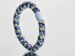 Élastique cheveux Mix Bleu Argenté Pailleté - Kknekki