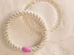 Élastique cheveux Rose-Beige - Kknekki