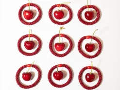 Élastique cheveux Rouge Fête - Kknekki